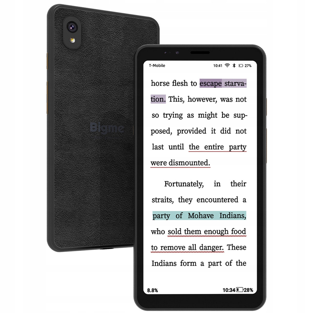 BIGME HIBREAK 2in1 E-BOOK READER and SMARTPHONE 5,84" 6/128 GB Brand Bigme