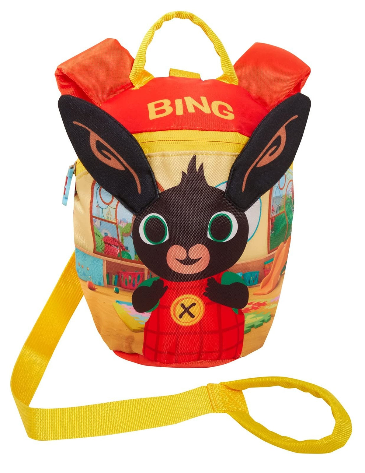 BING BACKPACK WITH EARS 3D BACKPACK FOR BOYS AND GIRLS REMOVABLE SHOULDER STRAPS