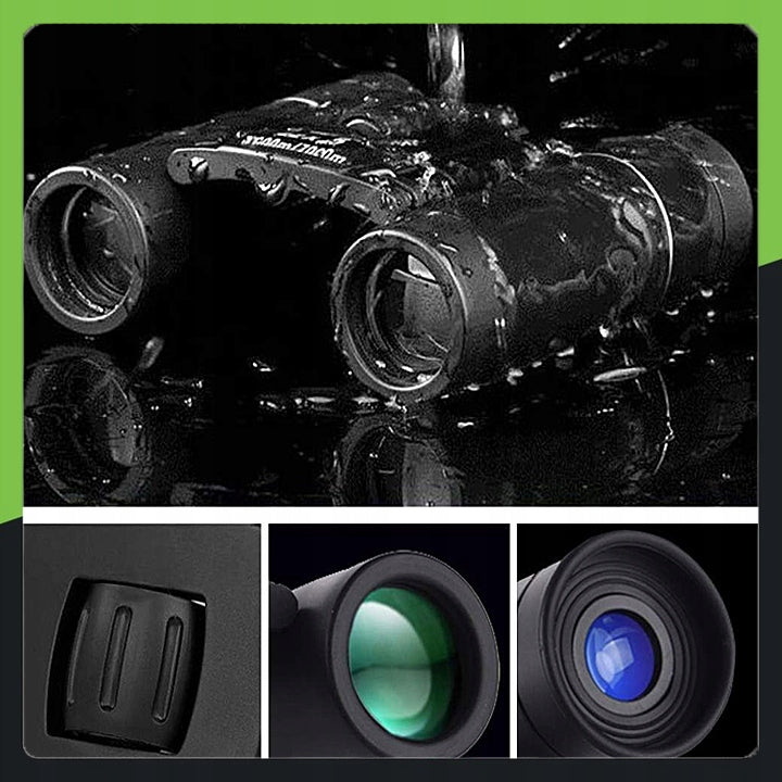 BINOCULARS 8x21 DAY NIGHT GLASS OPTICS FOR KIDS TOURIST SURVIVAL CASE Packaging status original