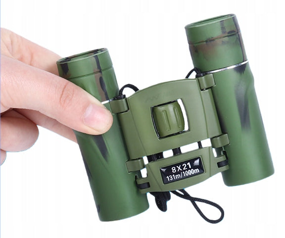 BINOCULARS DAY NIGHT GLASS OPTICS FOR CHILDREN MILITARY SEEKER Packaging status original