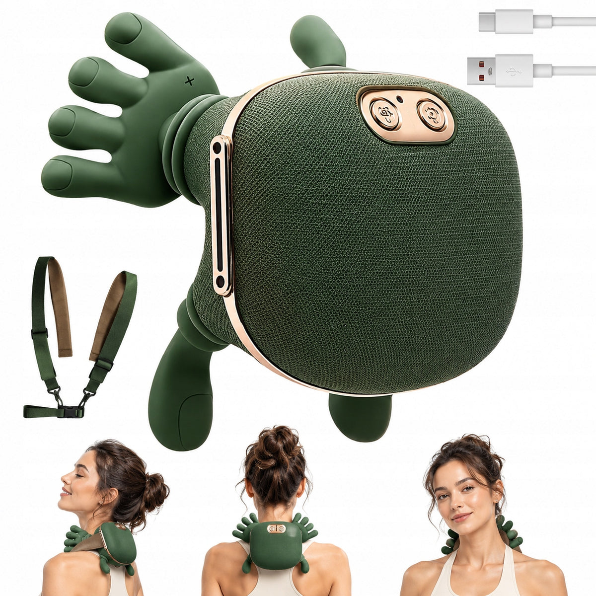 BIONIC 3D PAW MASSAGER FOR CALF NECK HEATED MASSAGER Medical device no