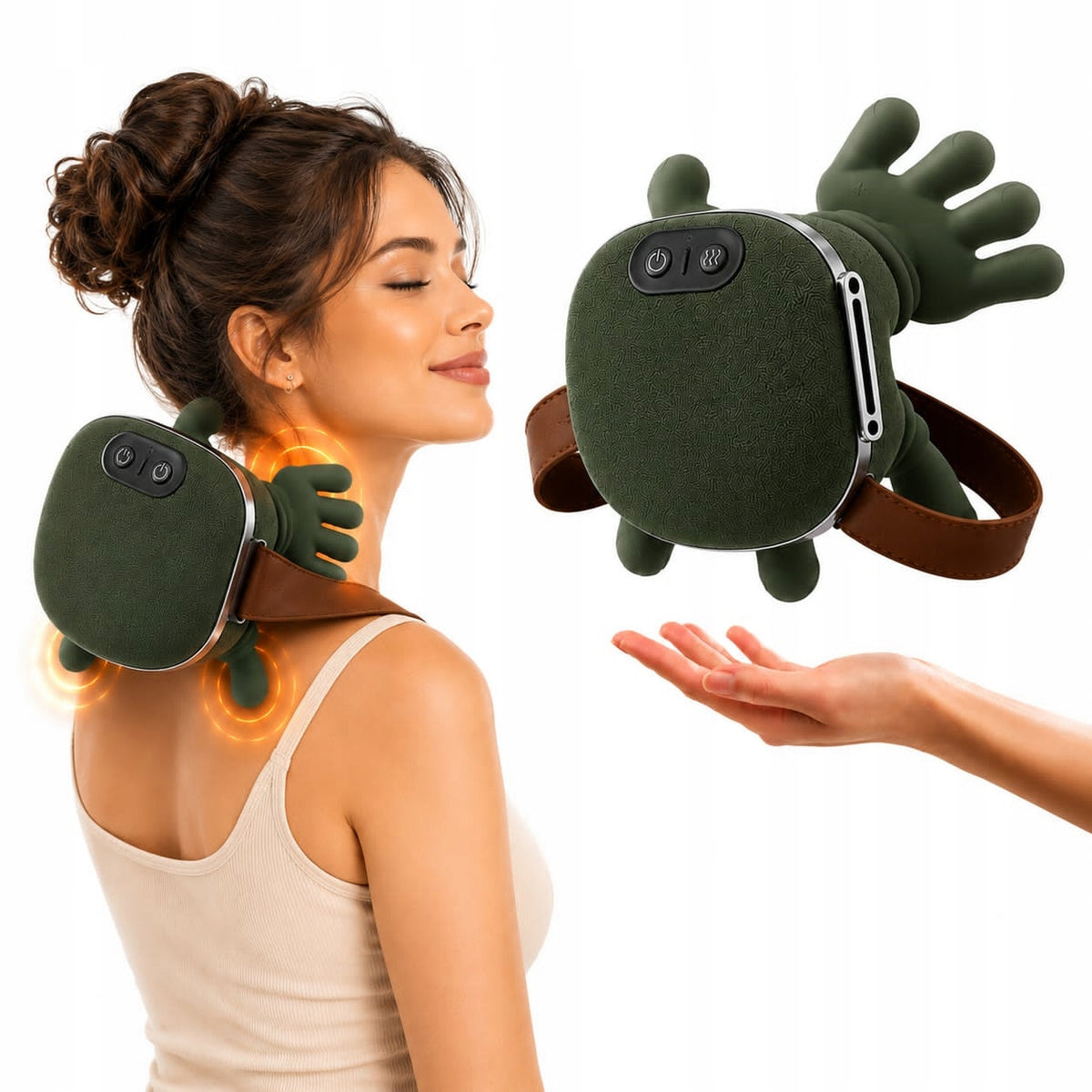 BIONIC 3D PAW MASSAGER FOR CALF NECK HEATED MASSAGER