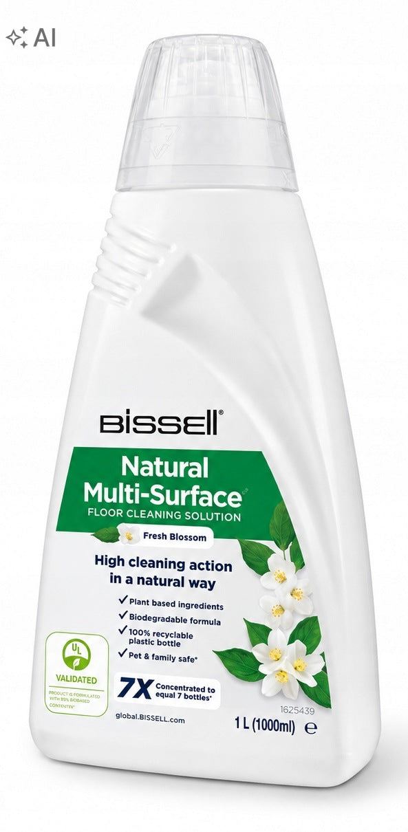 BISSELL NATURAL FLOOR CLEANER ECO FORMULA 1L CONCENTRATE