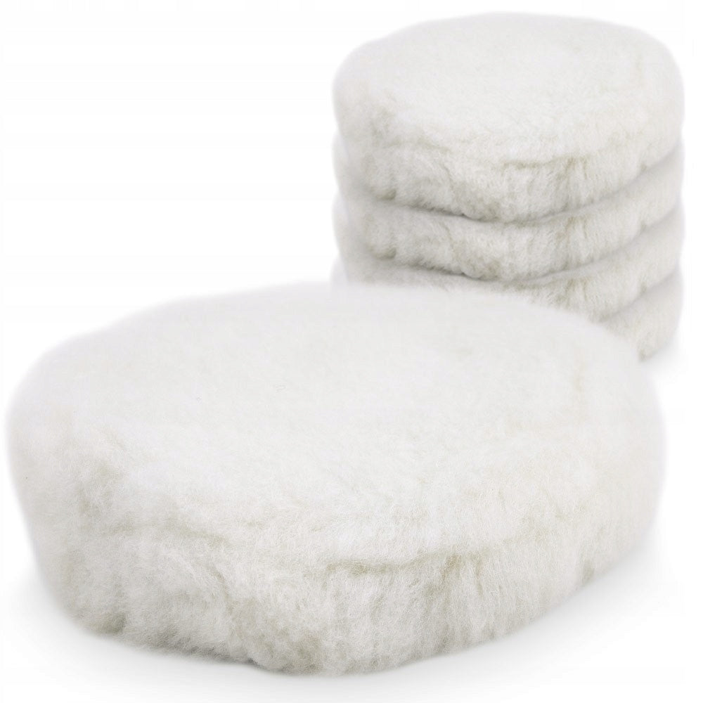 BITUXX Polishing Cover Set 5pcs wool 180mm with velcro