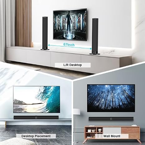 BL52 Soundbar GarageRock KY8000 90W 2in1 Separate Bluetooth 5.3 HDMI ARC Manufacturer code B0FCRN6ZYB