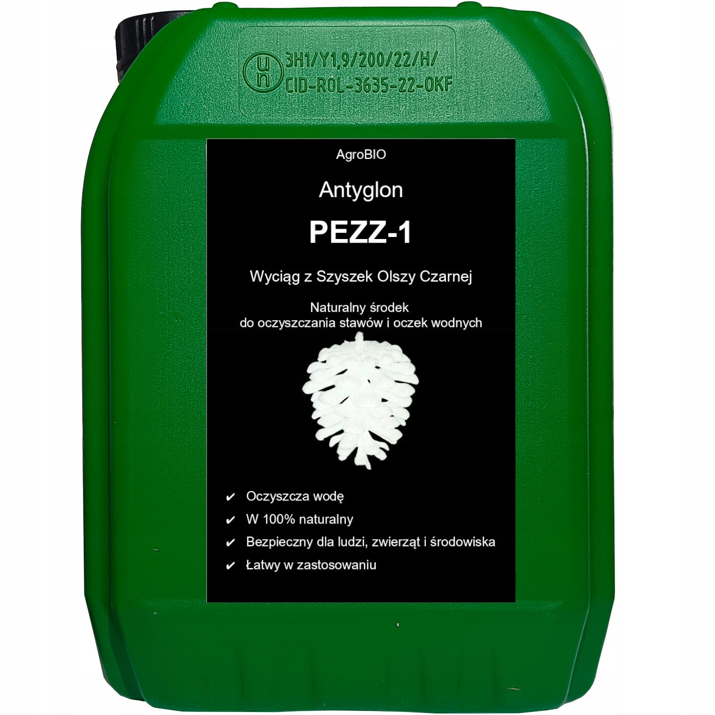 BLACK ALDER CONE EXTRACT 5L PEZZ-1 NATURAL ANTIGLONE FOR EYE JOINTS