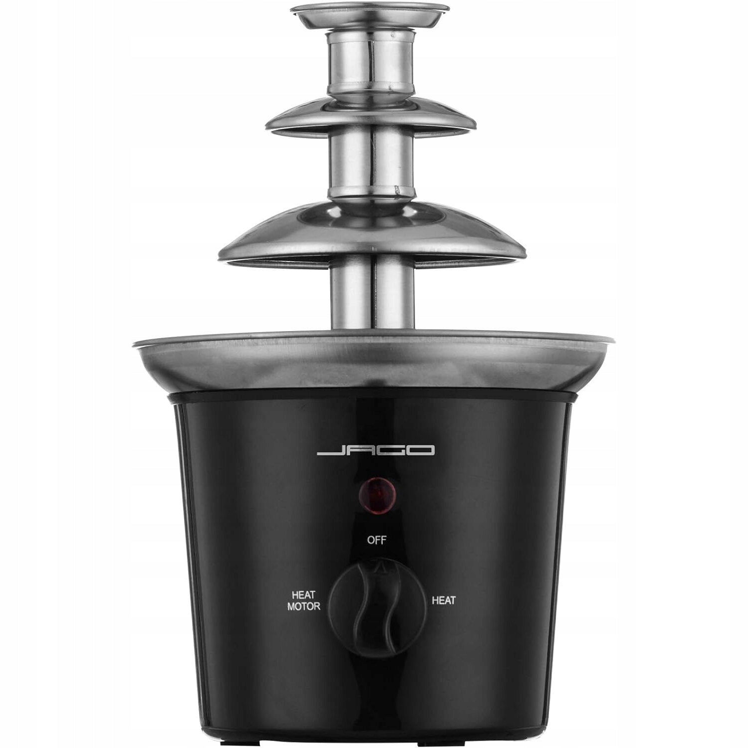 BLACK CHOCOLATE FOUNTAIN 60W FOUNDE 3 LEVELS