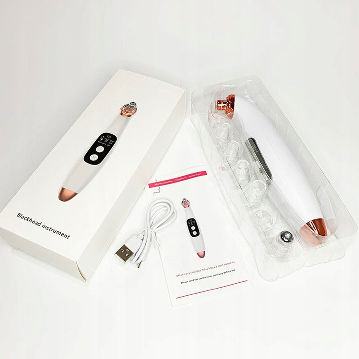 BLACKHEAD VACUUM CLEANER DIAMOND MICRODERMABRASION 12in1 Packaging status original