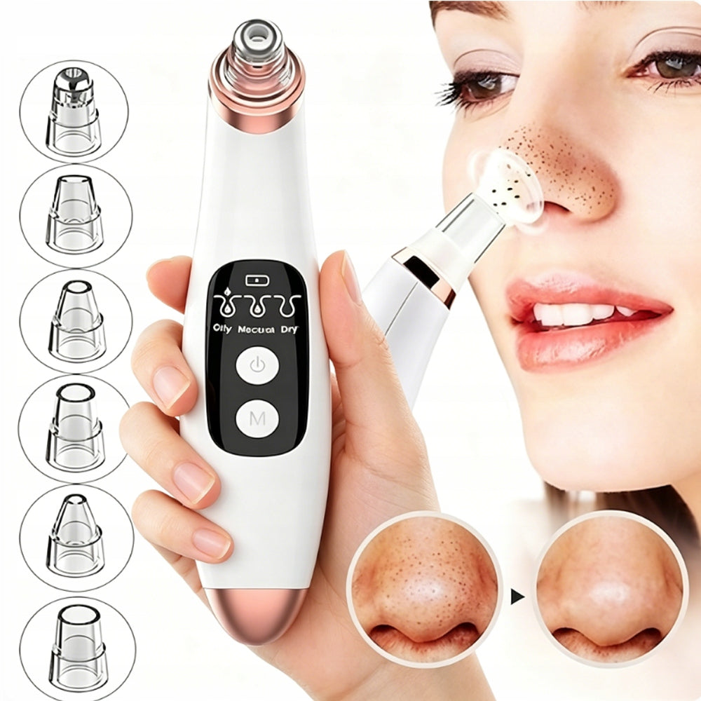 BLACKHEAD VACUUM CLEANER PORE FACE CLEANSING DEVICE USB Packaging status original