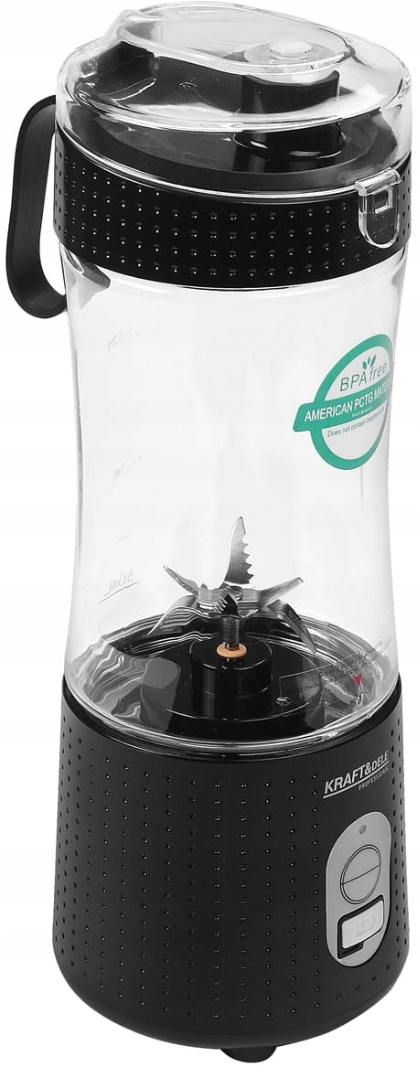 BLENDER CORDLESS PORTABLE SMOOTHIE MOUTHPIECE 400ML USB-C Functions mixing