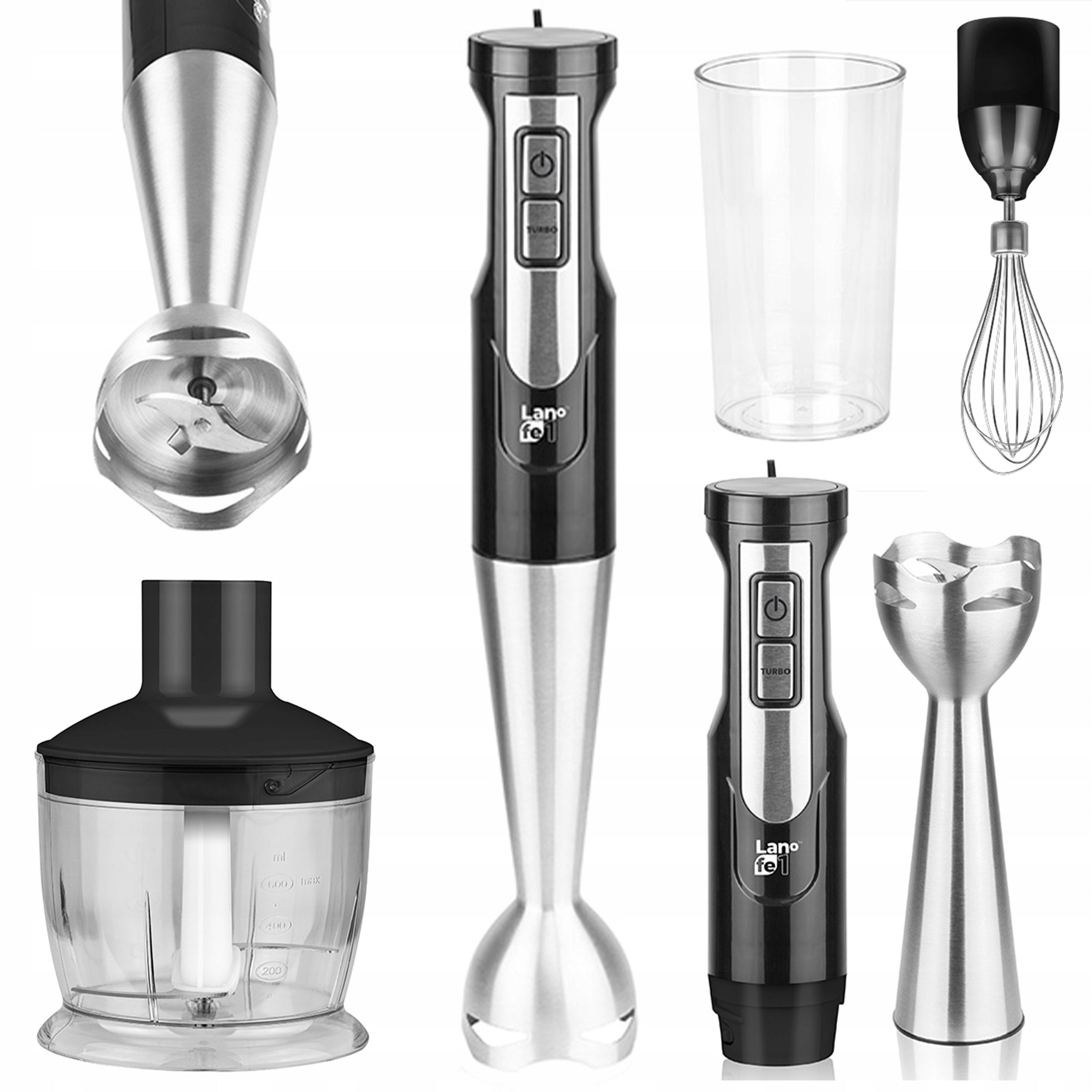 BLENDER HANDHELD MULTIFUNCTIONAL SET 3in1 800W Power rating 800 W