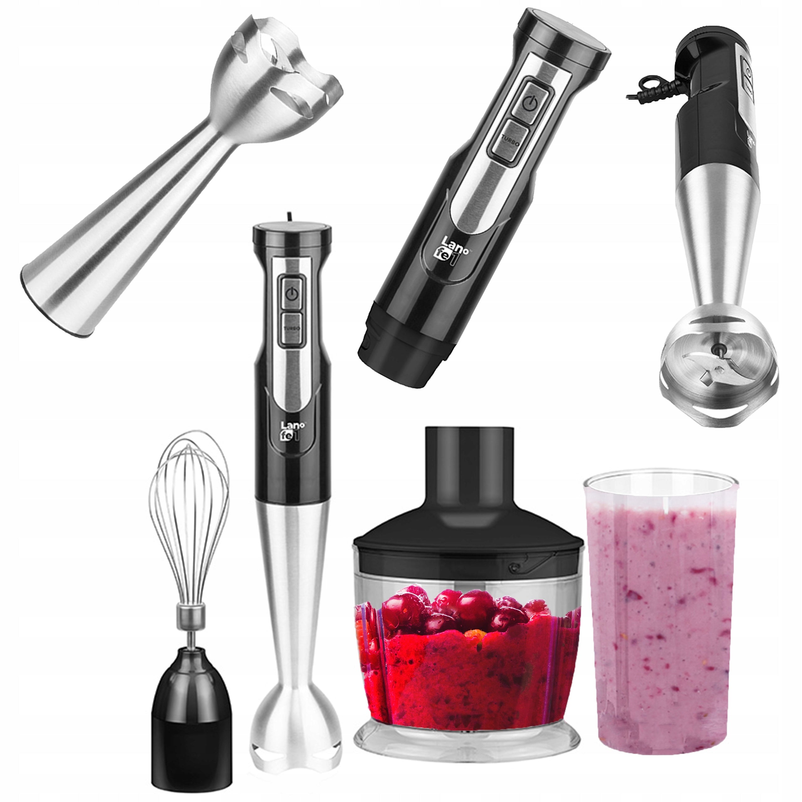 BLENDER HANDHELD MULTIFUNCTIONAL SET 3in1 800W