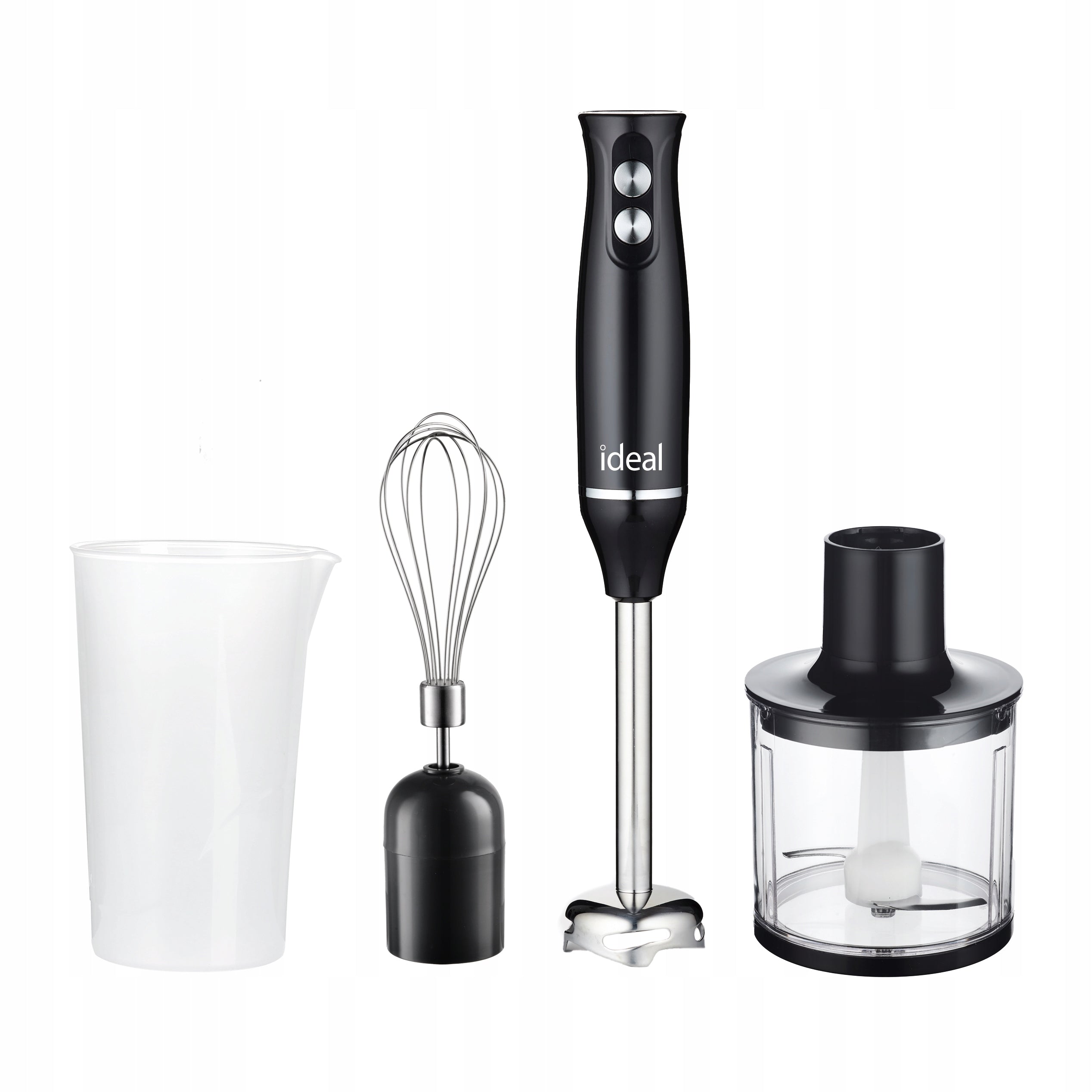 BLENDER MULTIFUNCTION MANUAL SHREDDER STRONG 800W BLACK Ideal IK1002 Model IK1002