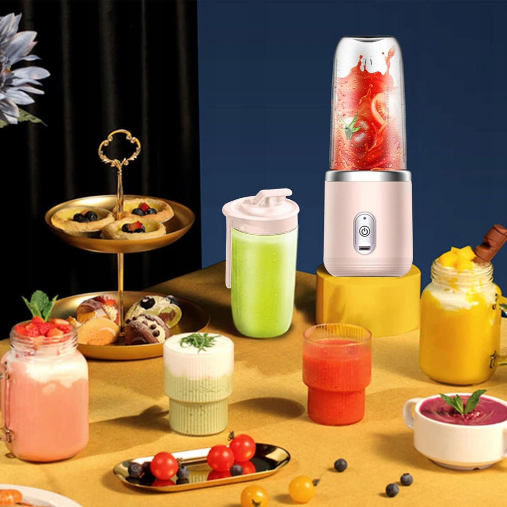 BLENDER PORTABLE WIRELESS TOURIST ONE-BUTTON FOR JUICES Brand no brand