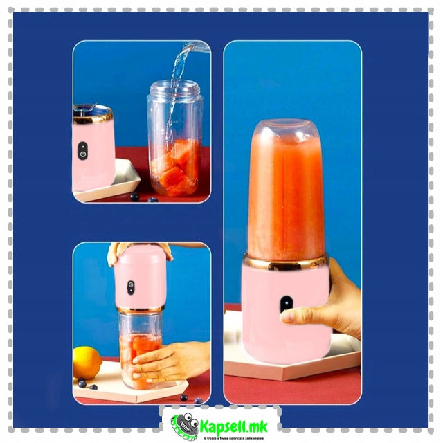 BLENDER USB CUP WIRELESS PORTABLE SHAKER CUP CRUSHES ICE Brand no brand