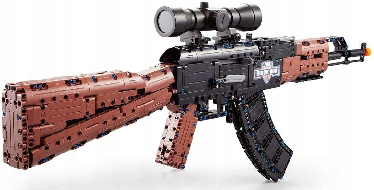 BLOCKS CaDA SHOOTING RIFLE AK-47 KALASHNIKOV Manufacturer code C61009W