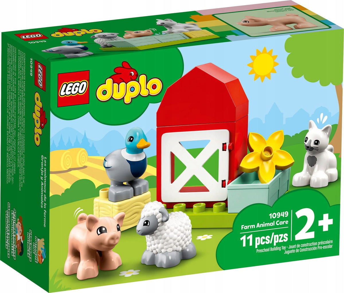 BLOCKS LEGO DUPLO FARM ANIMALS FARMING 10949 Product number 10949