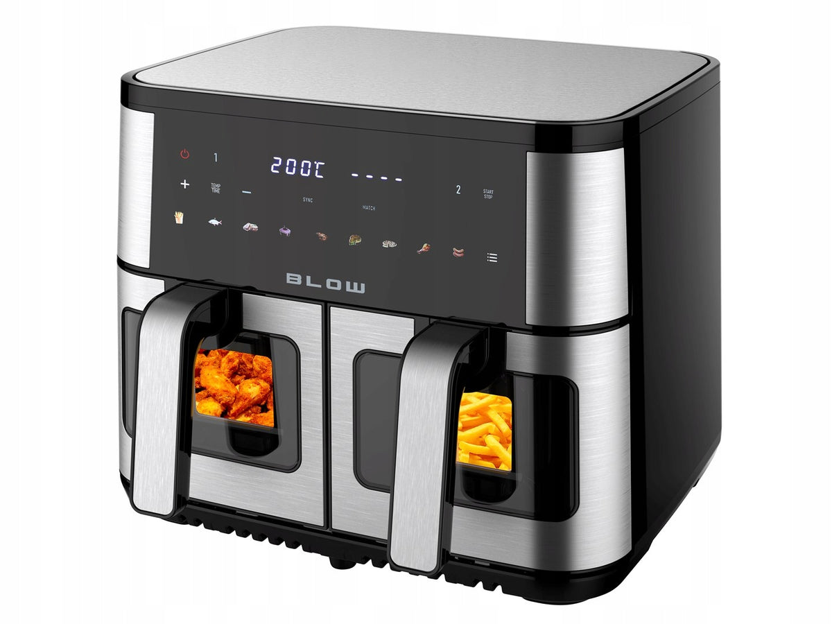 BLOW TWO-CHAMBER NON-FAT AIR FRYER 2500W 9L