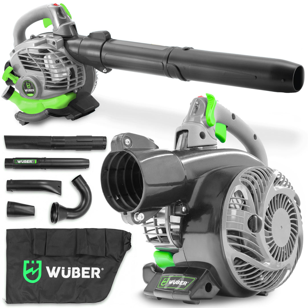 BLOWER COMBUSTION LEAF VACUUM CLEANER 3IN1 SHREDDER 45L POWERFUL 245 KM/H