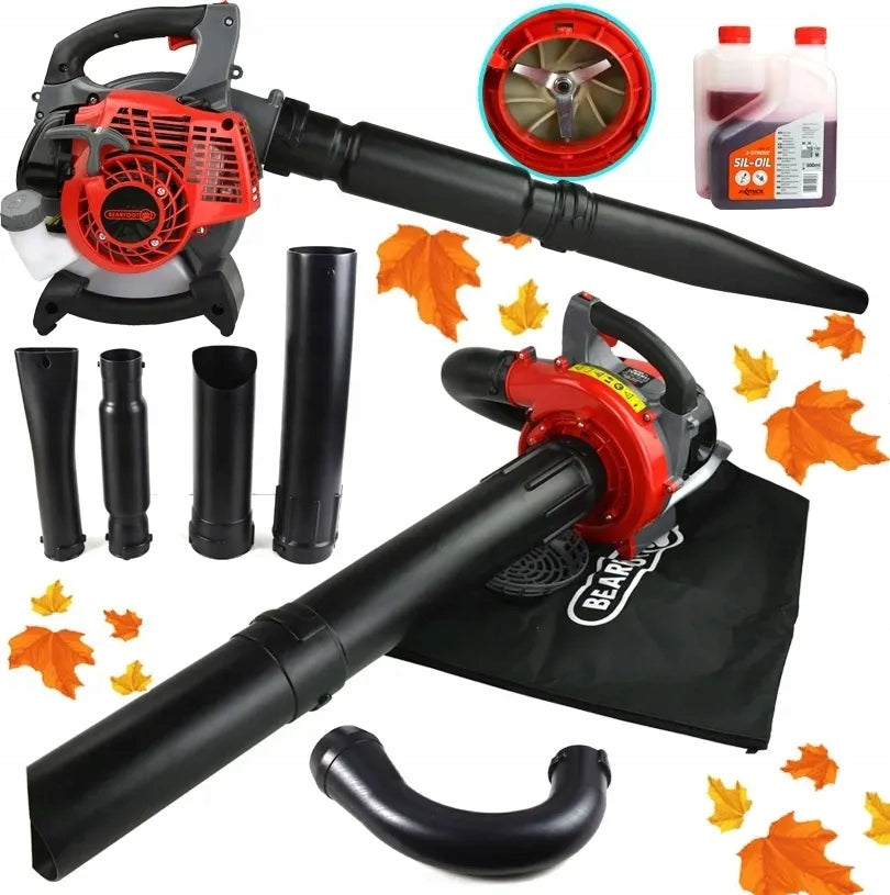 BLOWER GARDEN VACUUM CLEANER FOR SNOW LEAVES WITH 4IN1 SHREDDER