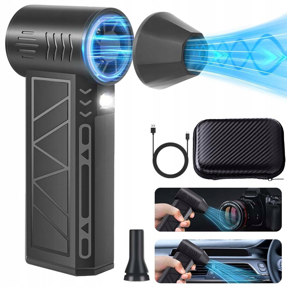 BLOWER MINI TURBO 4 SPEED AIR DUSTER USB FOR DUST 130000