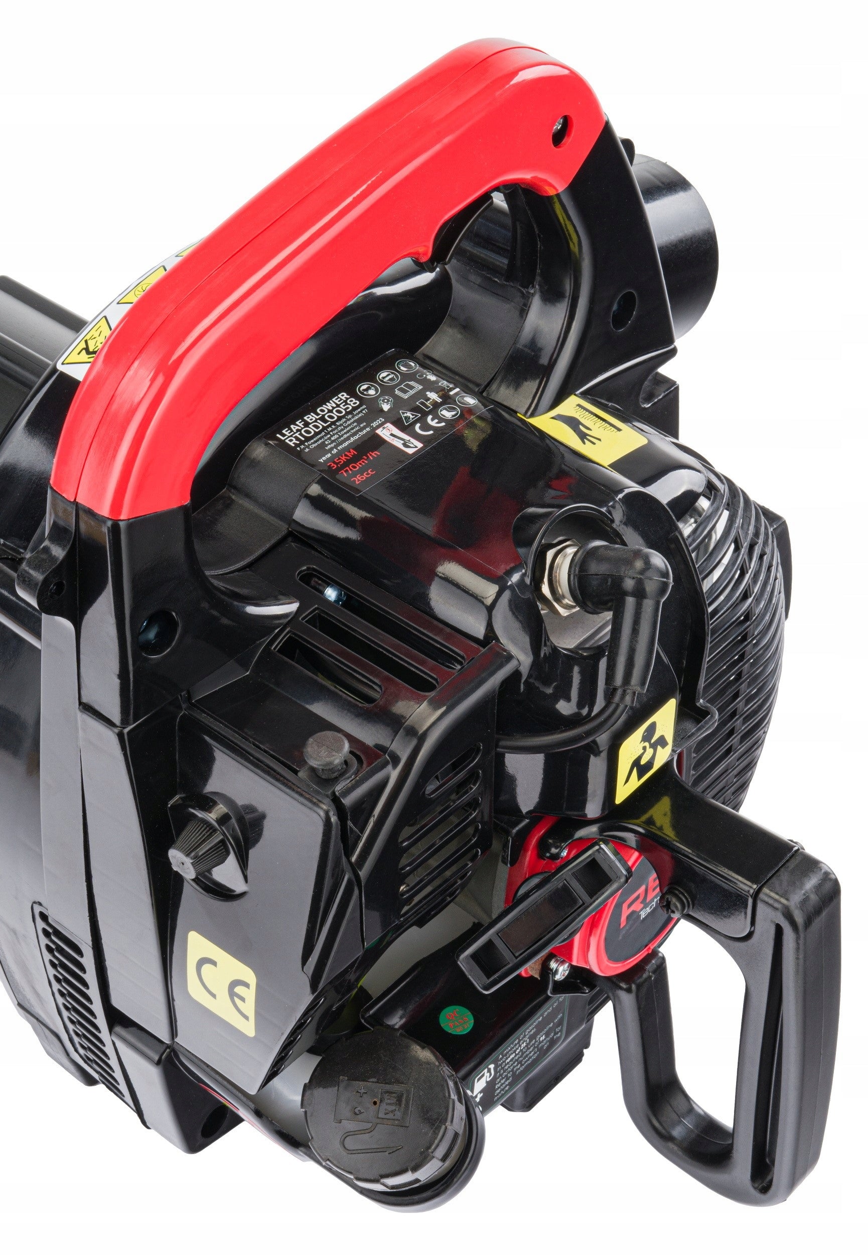 BLOWER VACUUM CLEANER COMBUSTION SHREDDER FOR GARDEN SNOW LEAVES 3,5KM 4in1 Output 13 m3/min