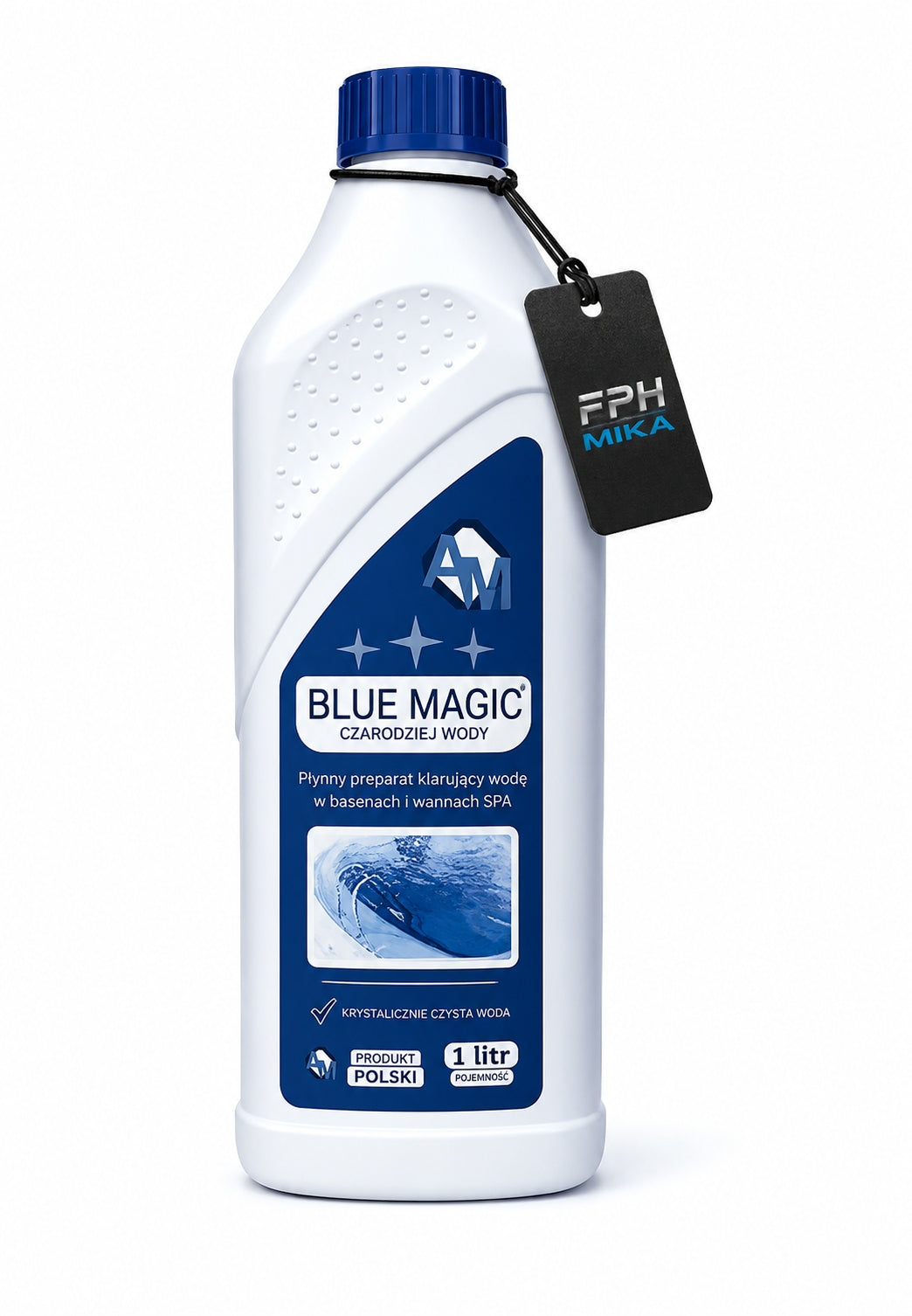 BLUE MAGIC POOL CHEMISTRY SET 1L azure water effect + ANTIGLONE 1L Manufacturer code Środek na Glony