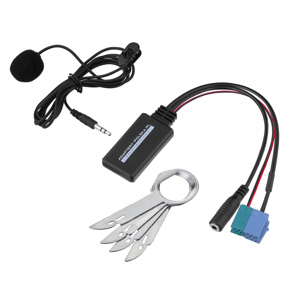 BLUETOOTH ADAPTER SET MICROPHONE MODULE SET AUX FIAT BRAVO VISTEON RADIO