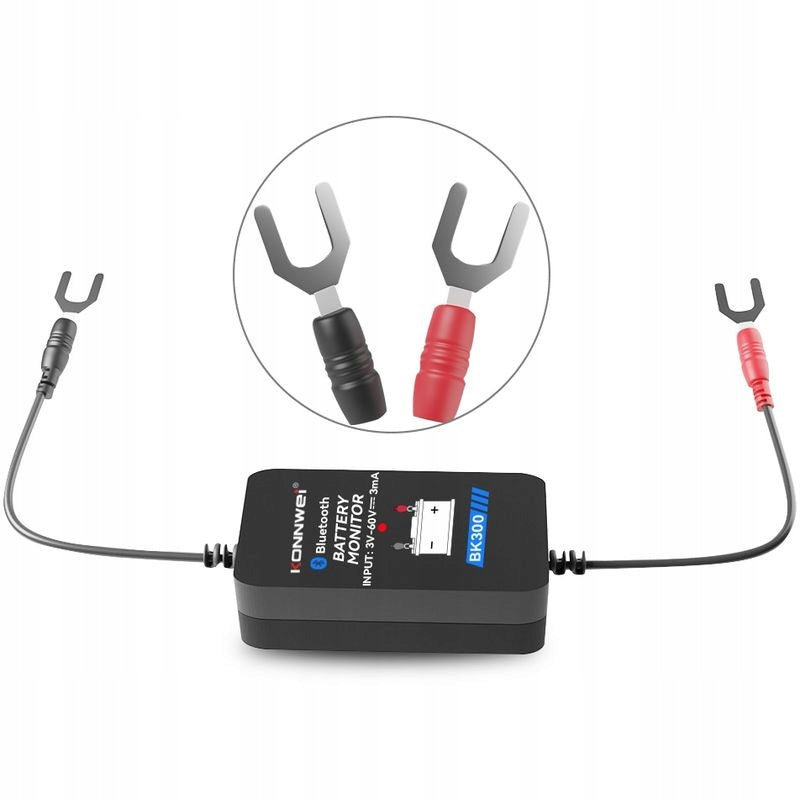BLUETOOTH BATTERY TESTER 5.0 6V 12V 24V APP FOR ANDROID AND IOS Brand Konnwei