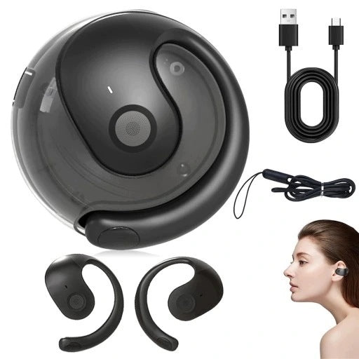 BLUETOOTH HEADPHONES WIRELESS TRANSLATION AI TRANSLATOR 156 LANGUAGES Packaging status original