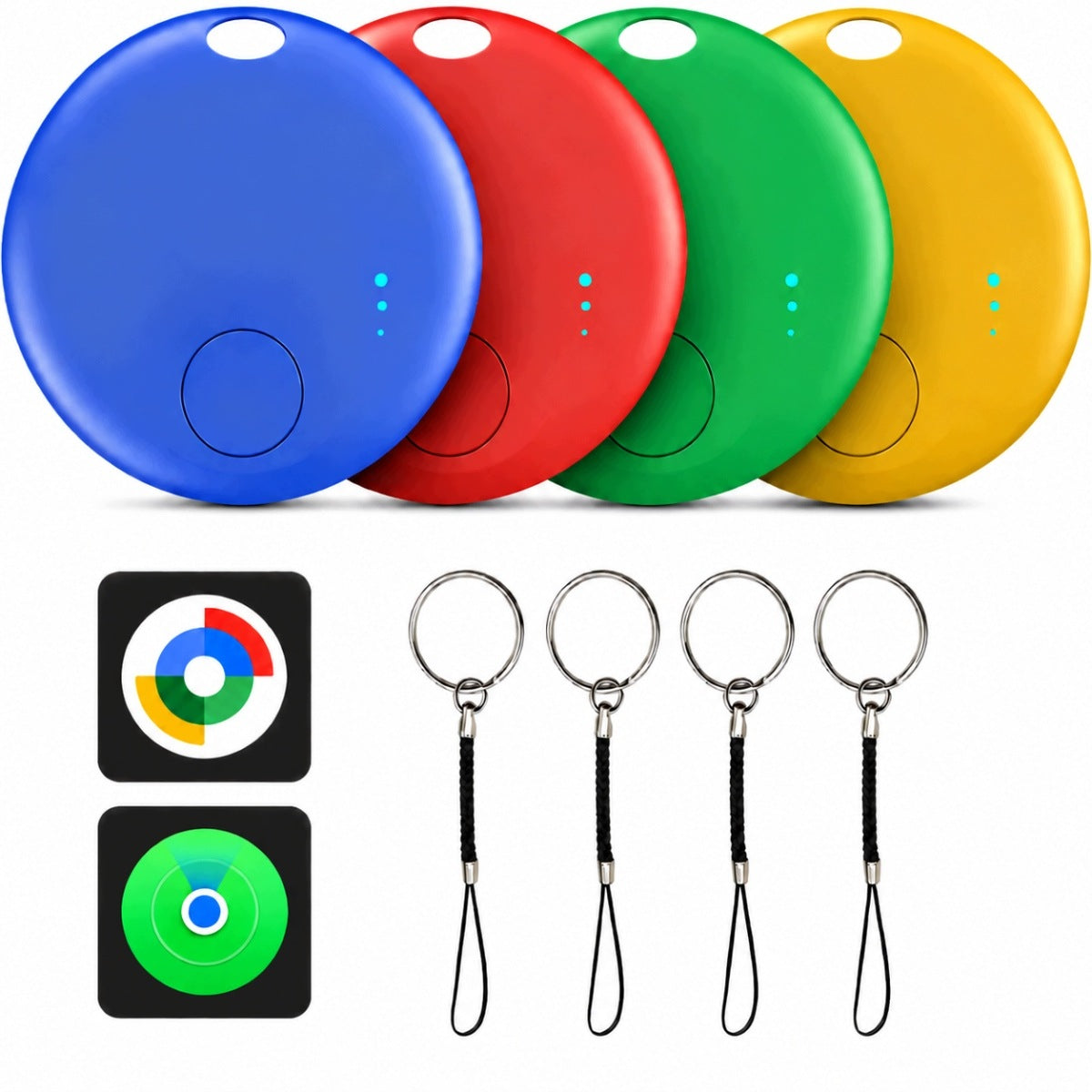 BLUETOOTH LOCATOR 4 PCS ONLY FOR ANDROID WITH SOUND FUNCTION Model 4069348109086