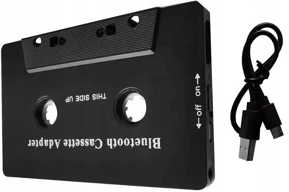 BLUETOOTH RECEIVER FOR CAR RADIO, CASSETTE ADAPTER CASSETTE