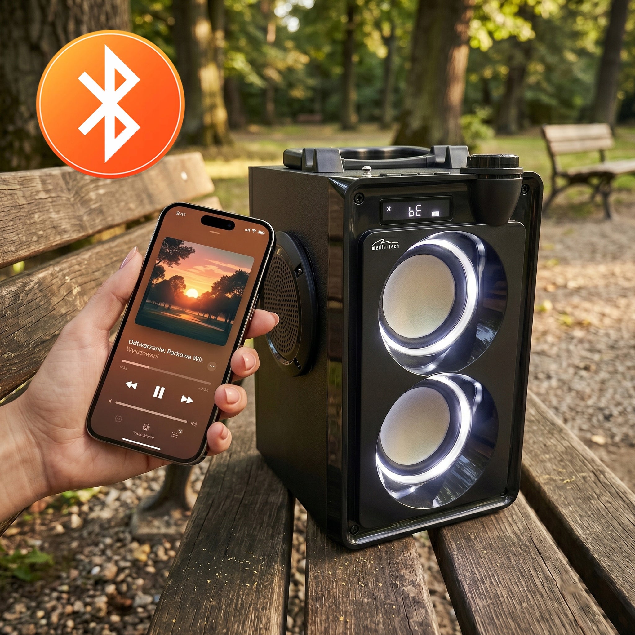 BLUETOOTH SPEAKER OVER-BOX 900W BOOMBOX RADIO FM MP3 REMOTE CONTROL STEREO CONSTRUCTION Brand Overmax