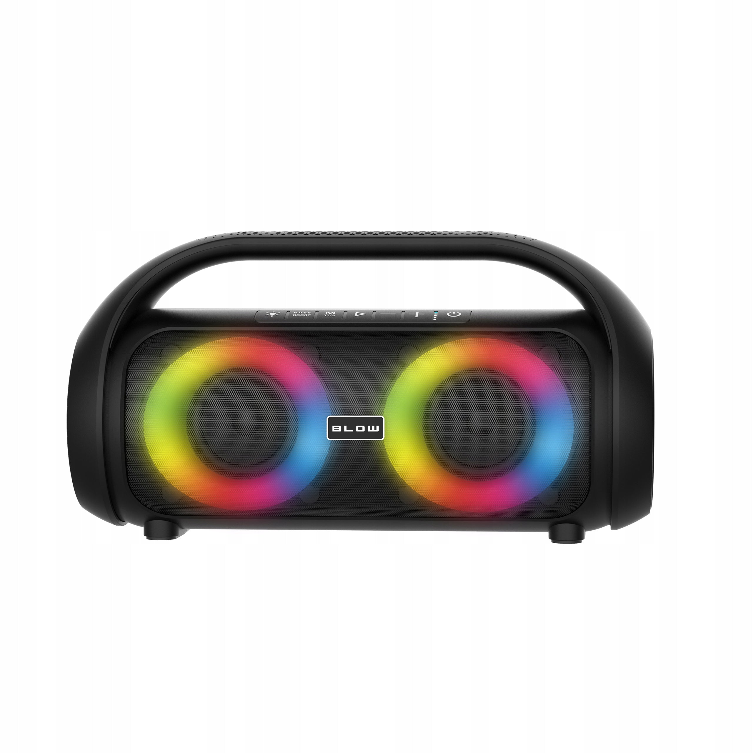 BLUETOOTH SPEAKER PORTABLE BOOMBOX SOUNDWAVE WIRELESS 80W BLACK Manufacturer code 30-405#