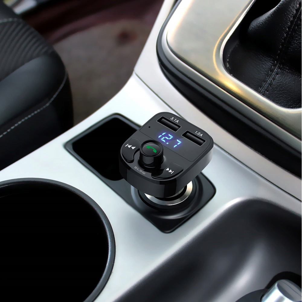 BLUETOOTH TRANSMITTER BT FM MP3 FAST CHARGER USB 3.1 AUDIO PLAYER Manufacturer code 74-155#