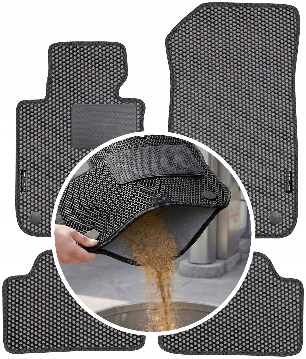 BMW 1 E81 E82 E87 2004-2011 EVA SMART POCKET Rugs