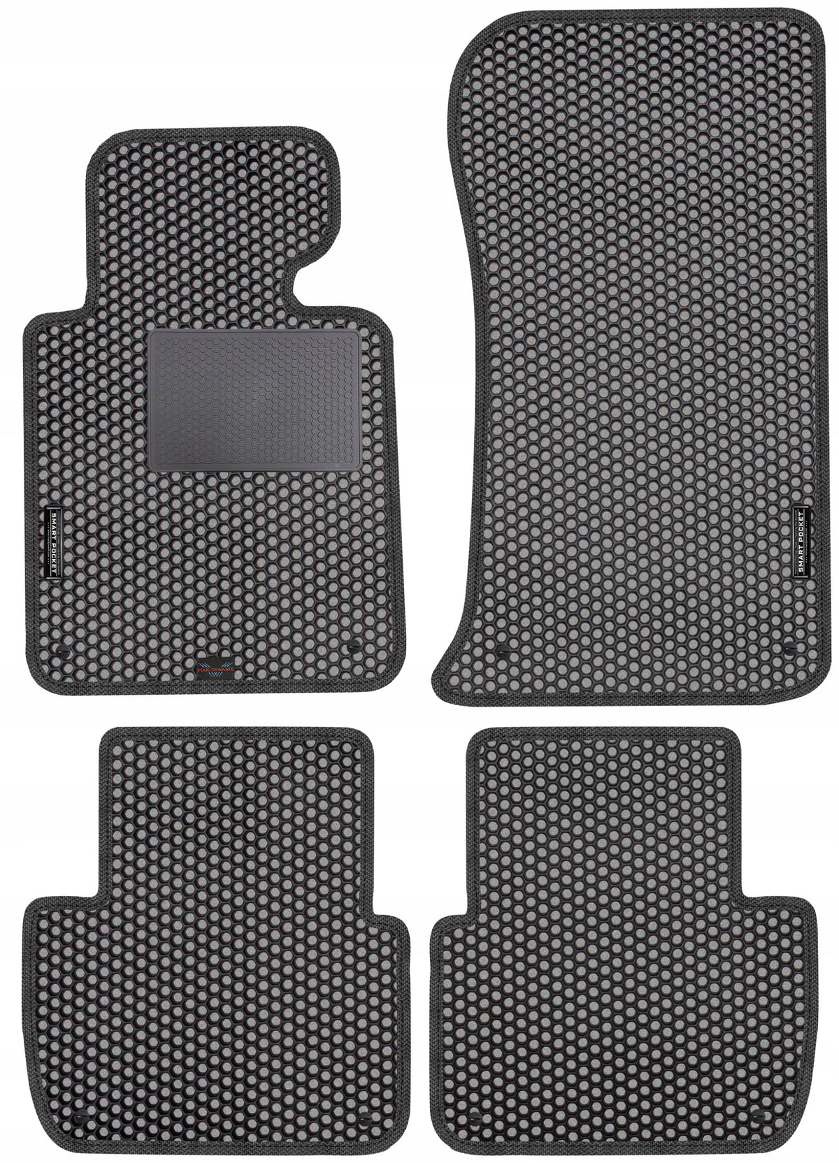 BMW 3 E46 1998-2006 EVA SMART POCKET Rugs Packaging status original