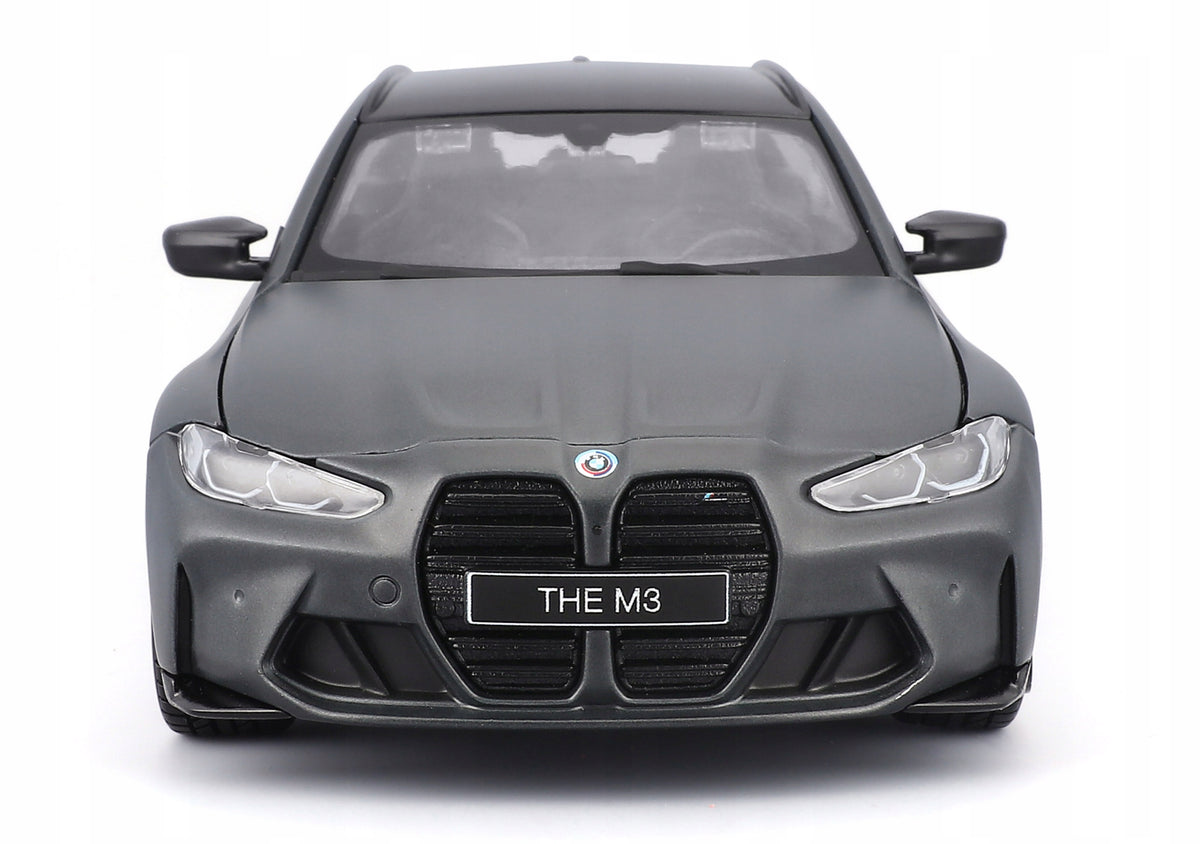 BMW M3 Touring 2023 G81 GREY 1:24 BBURAGO 18-21112GY GERMAN CAR Packaging status original