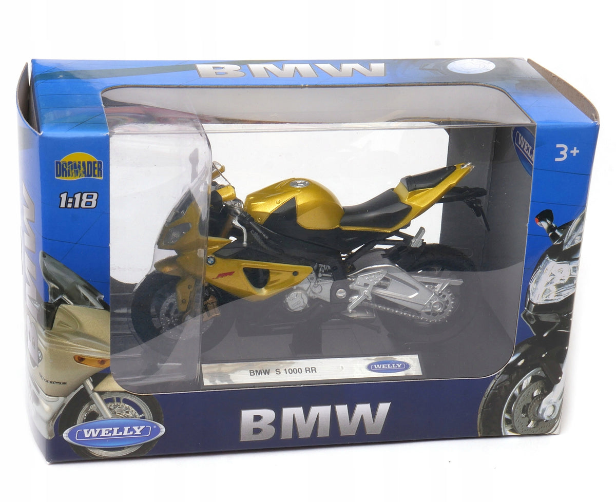 BMW S 1000 RR 1:18 WELLY model motorcycle 12810 Assembly diecast