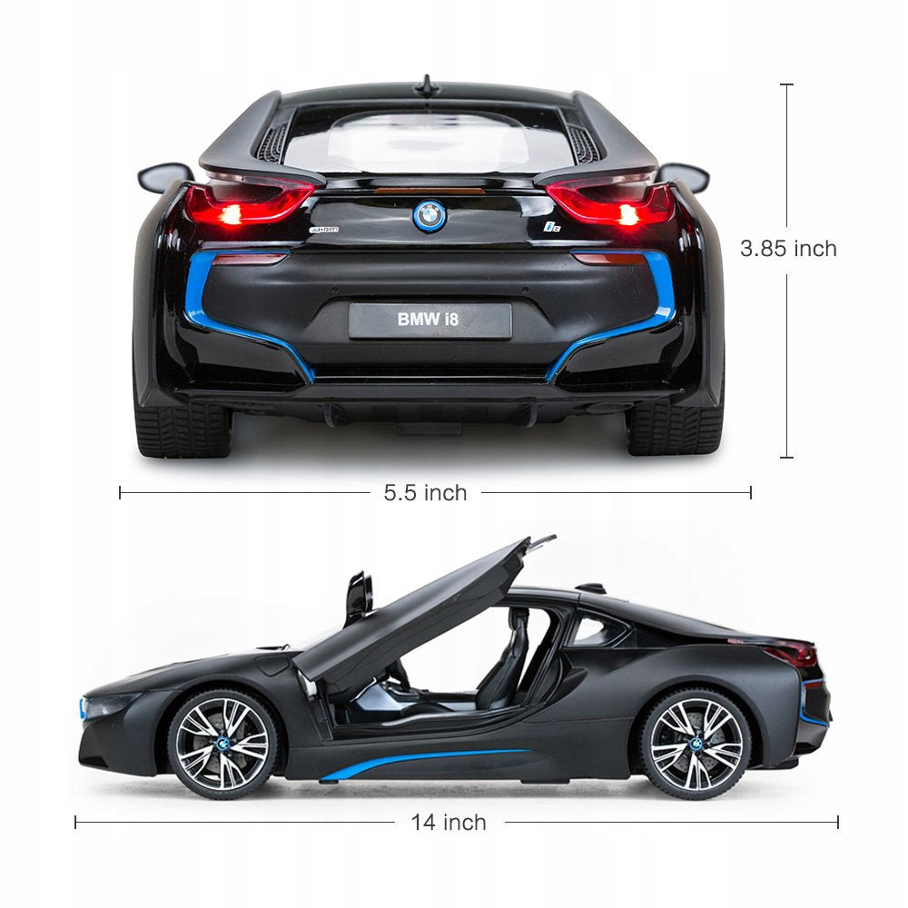 BMW i8 RASTAR LARGE 1:14 CONTROLLED CAR AUTO RC OPENING DOOR LIGHT EAN (GTIN) 5905280662793