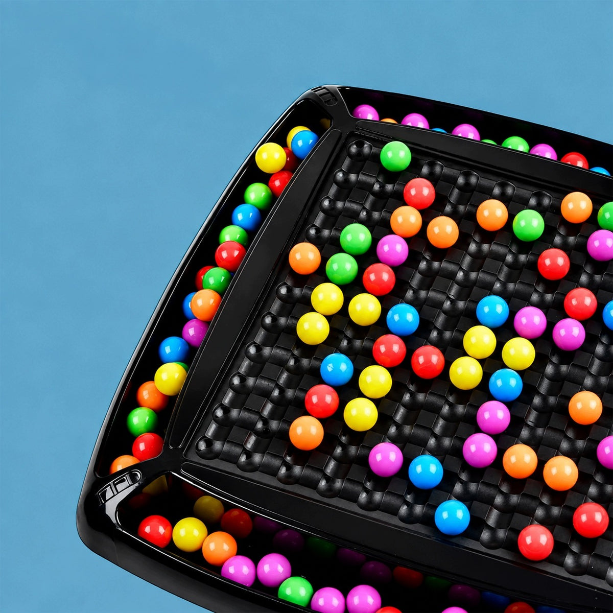 BOARD GAME CHESSBOARD DUAL DUEL 120 RAINBOW BALLS 13,5MM 2-4 PLAYERS Brand no brand