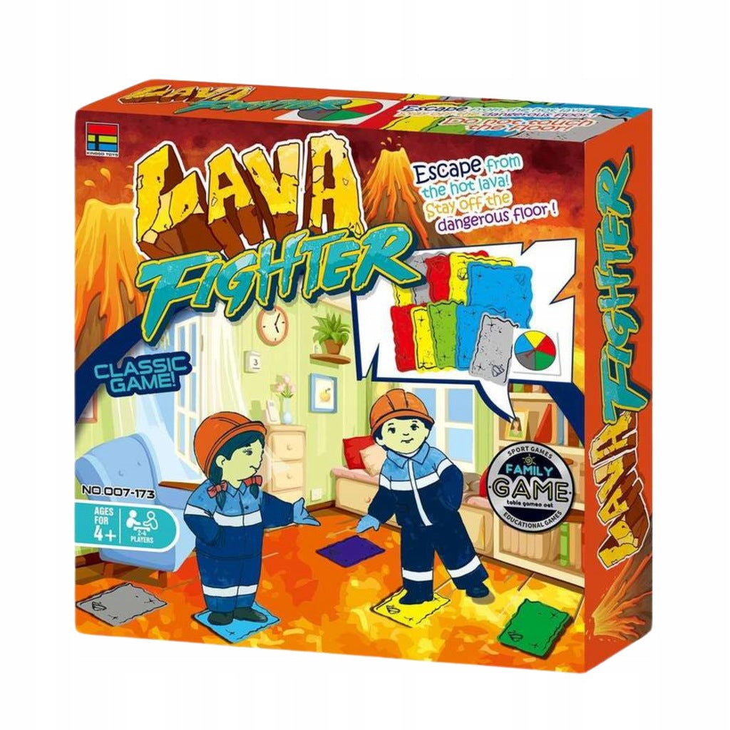 BOARD GAME FLOOR IS LAVA ARCADE COLORFUL FIELDS DRAWING DIAL Brand no brand
