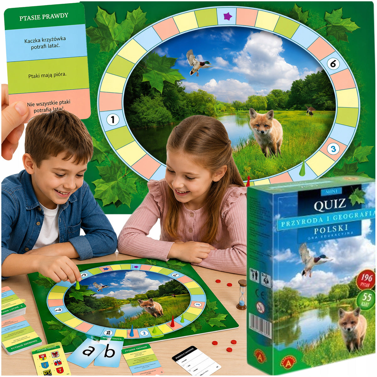 BOARD GAMES for Children 10 YEARS Quiz Nature