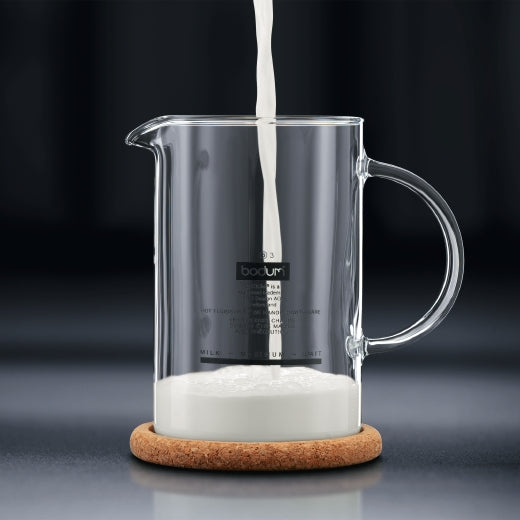 BODUM LATTEO 1446-01 Milk frother Handheld Glass 250ml Cappuccino Manufacturer code 1446-01