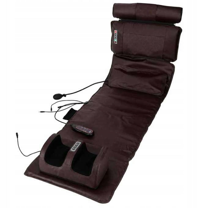 BODY BACK MASSAGER MASSAGE MAT WITH SHIATSU REMOTE CONTROL HEATING LEG MASSAGE