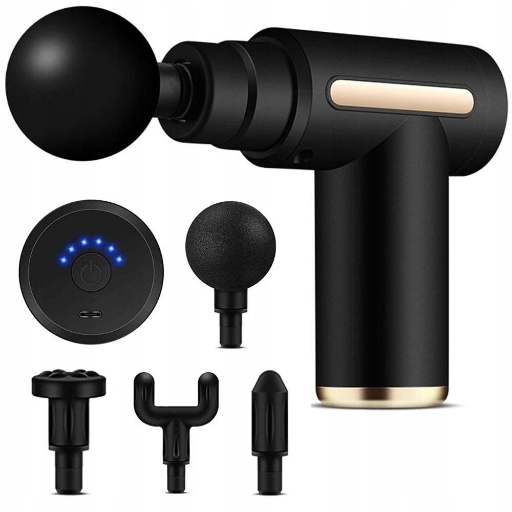 BODY MASSAGER GUN MASSAGE GUN + 4 TIPS + USB-C BATTERY