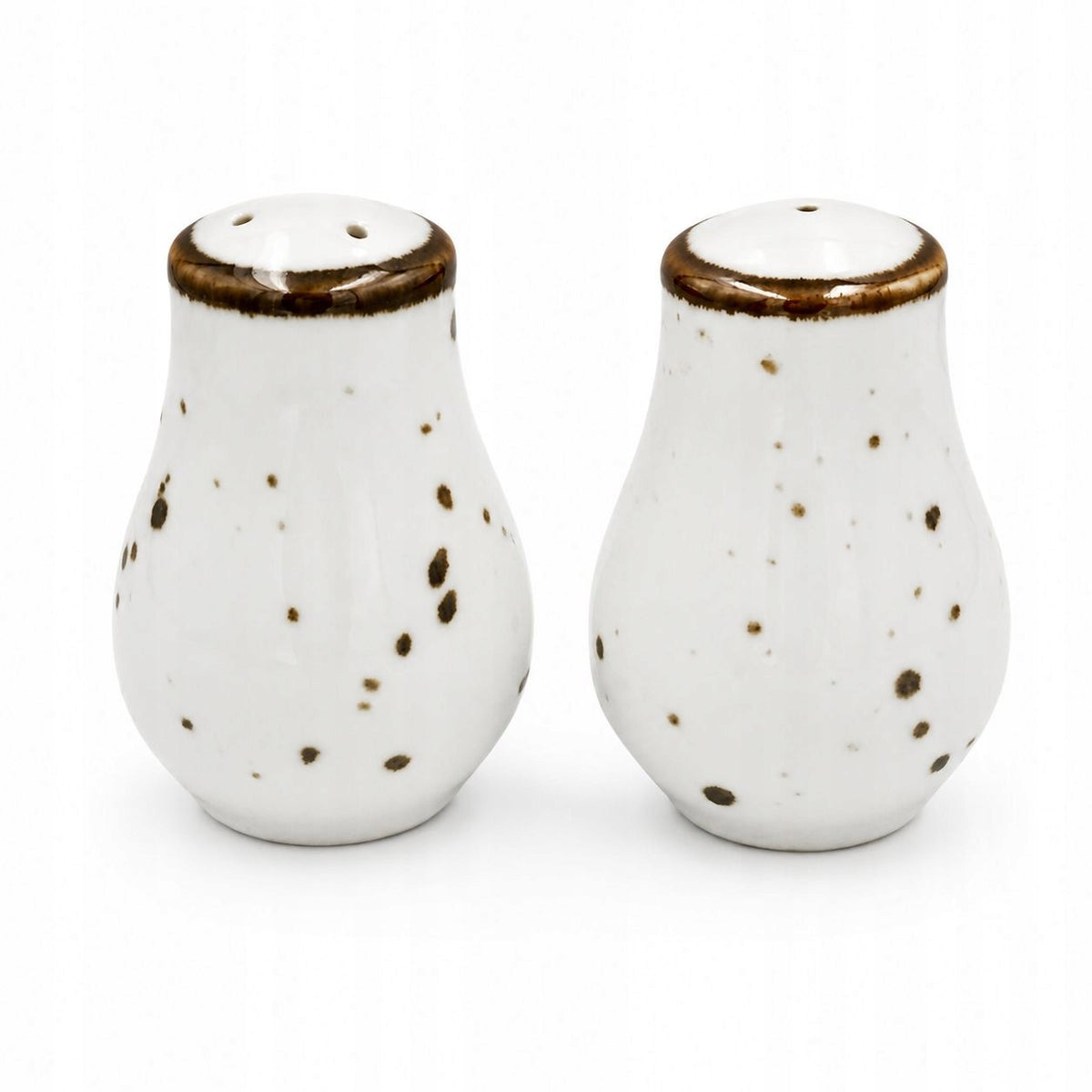 BOGUCICE COTTAGE WHITE SALT AND PEPPER SHAKER SPICE SET