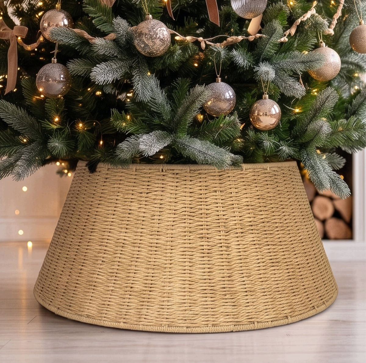 BOHO CHRISTMAS TREE STAND COVER 58x25 CM CHRISTMAS DECORATION Brand RGL