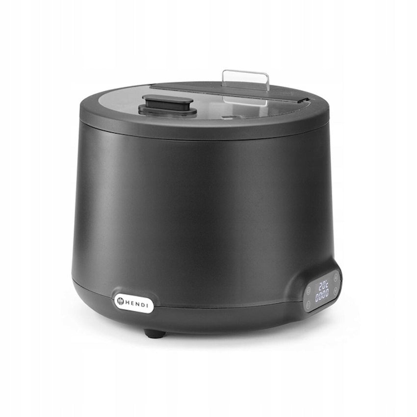 BOILER ELECTRIC SOUP WARMER UNIQ BLACK HENDI 860526 Brand Hendi