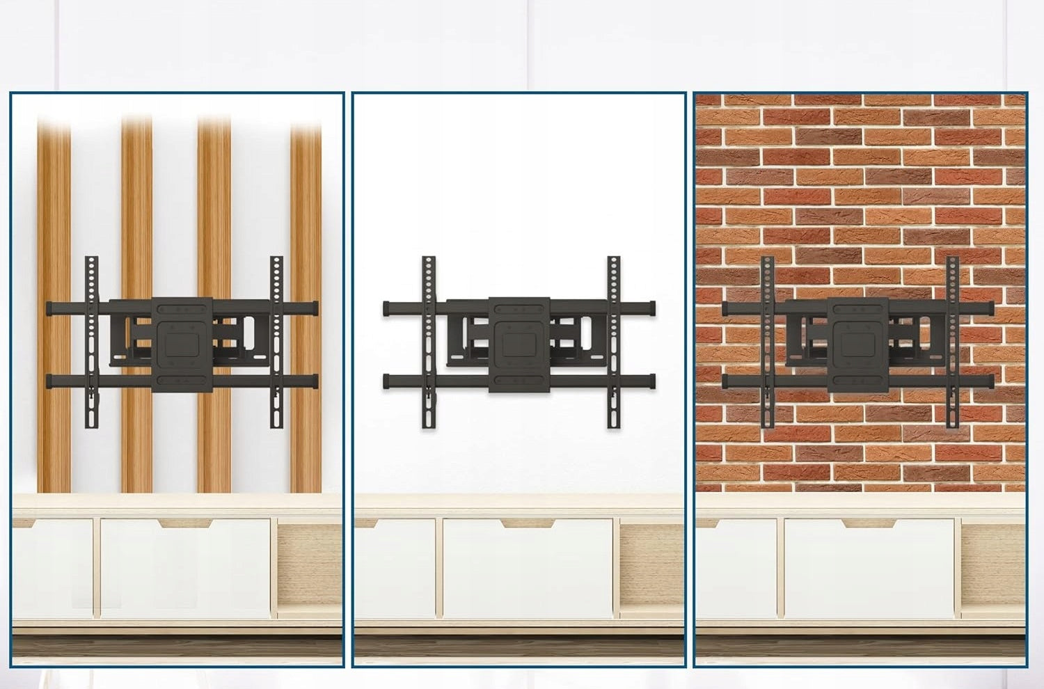 BONTEC TV Wall Mount CT135B Retractable Rotary VESA 32-80" 60kg Manufacturer code 5908456403916